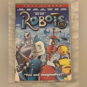 Robots Movie DVD for Kids Fullscreen